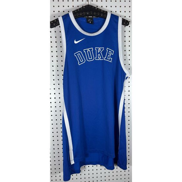Nike Dri fit woman’s Duke Blue Devils mesh jersey dress size L - Picture 1 of 9